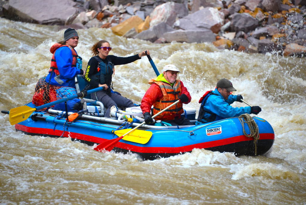 Tess Keller in Warm Springs Rapid